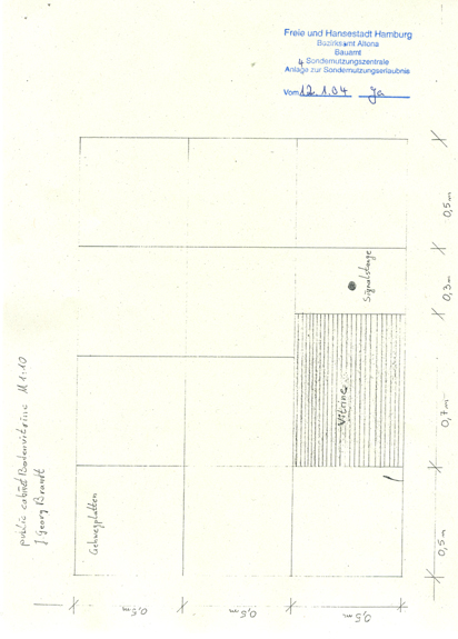 Genehmigung Sondernutzung S.6